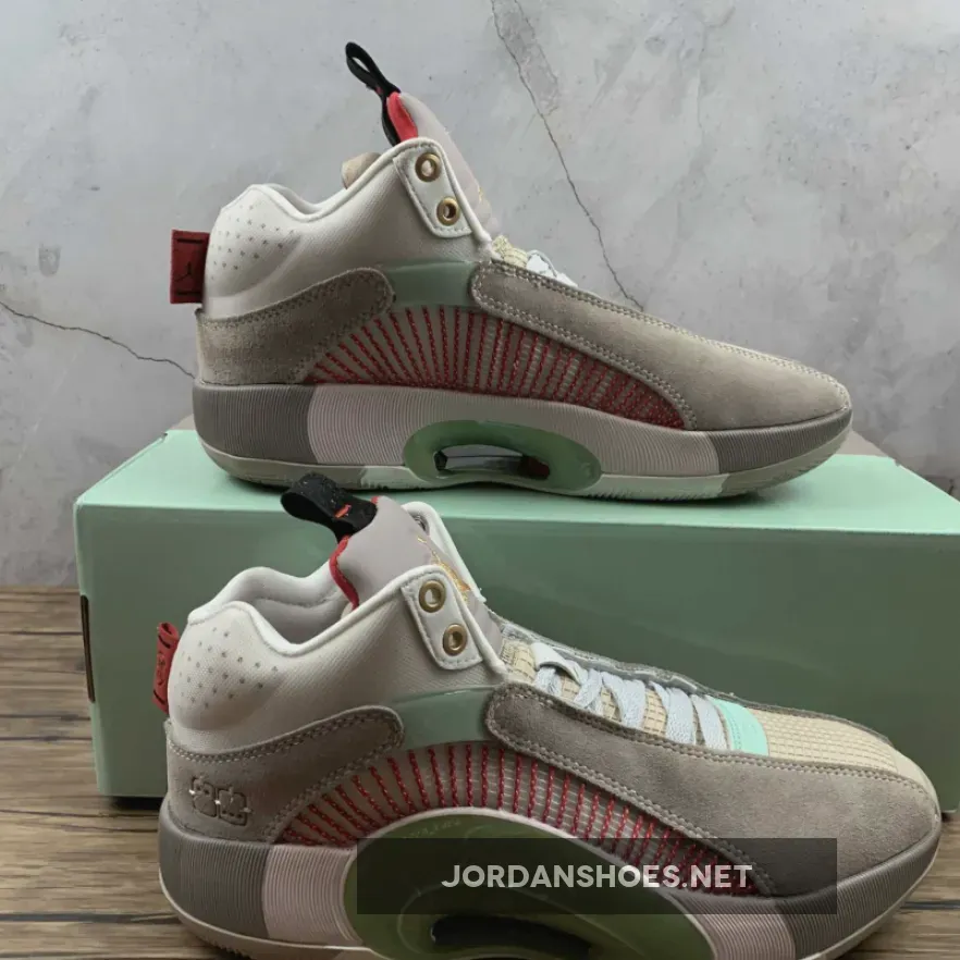 CLOT x Jordan Retro 35 SP Warrior Jade , Jordan 35s DD9322-200