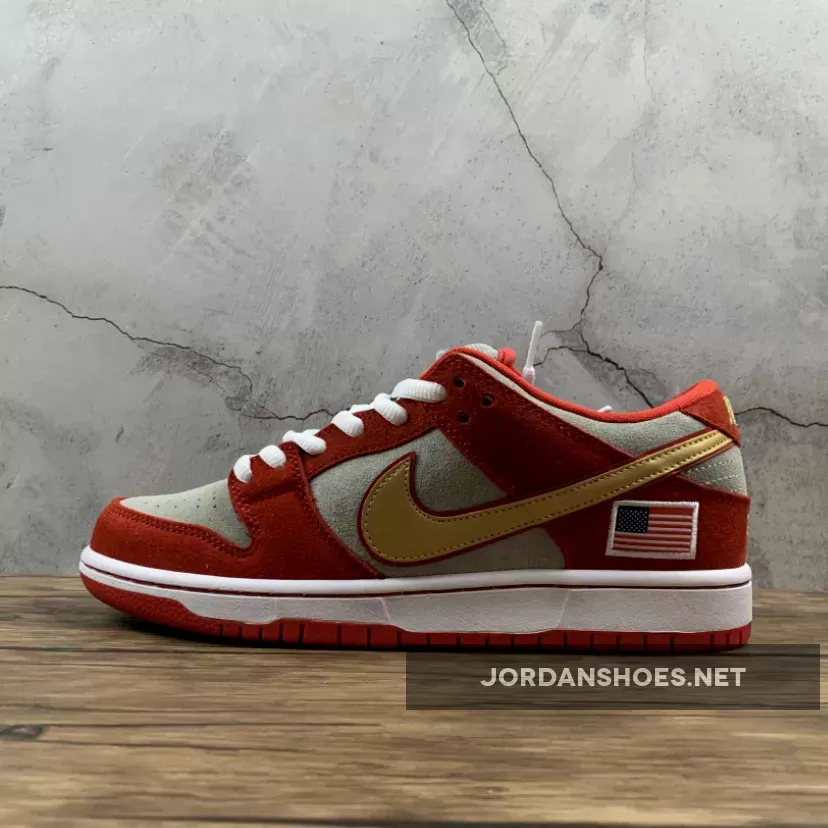 Anonymous x Unheardof x Nike SB Dunk Low Cincinnati Red 304292-610