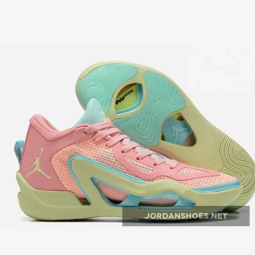 Jordan Tatum 1 "Pink Lemonade" Pink Tint/Barely Volt-Lava Glow / Green Tatum 1 DX5571-600