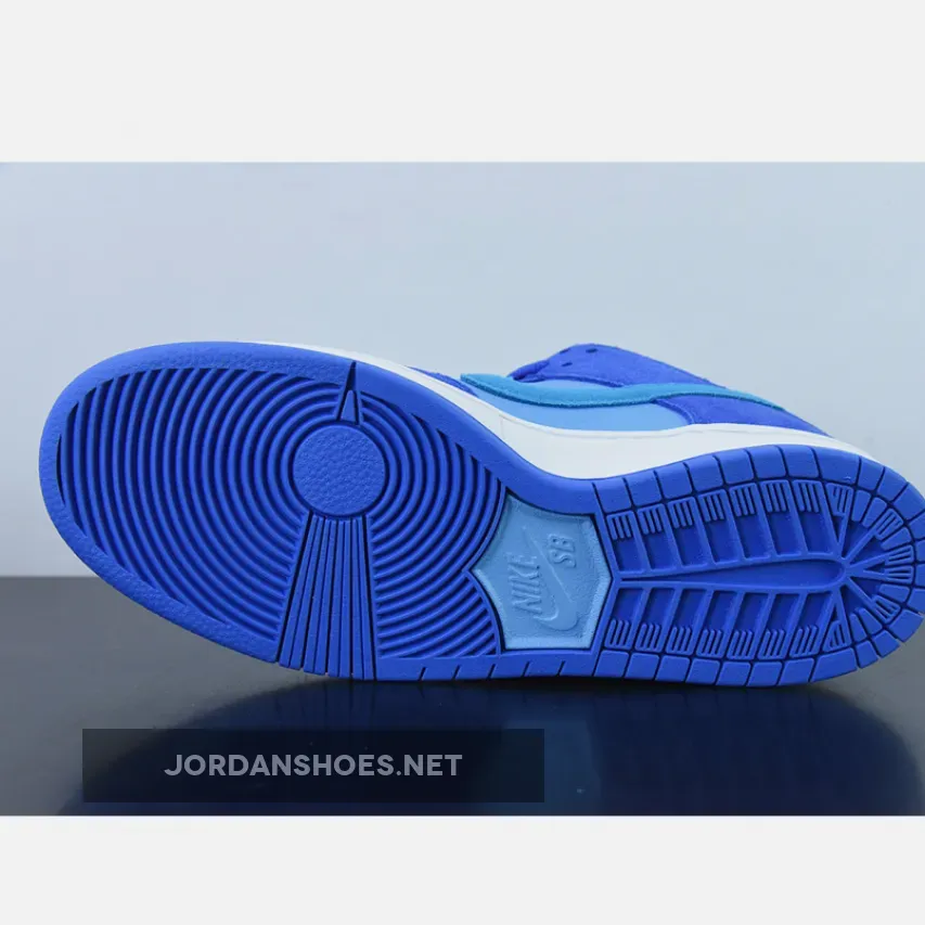 Nike SB Dunk Low 'Blue Raspberry' Racer Blue/Laser Blue, Nike Candy Cane DM0807-400