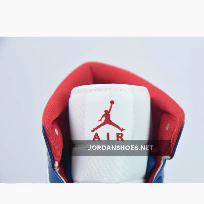 Air Jordan 1 Mid White French Blue Red | french blue 4s Air Jordan 1 Mid White French Blue Red | french blue 4s