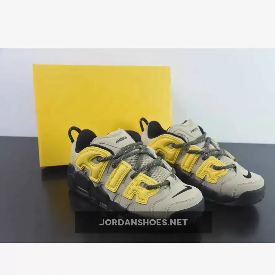 AMBUSH x Nike Air More Uptempo Low 'Limestone' | ambush uptempo