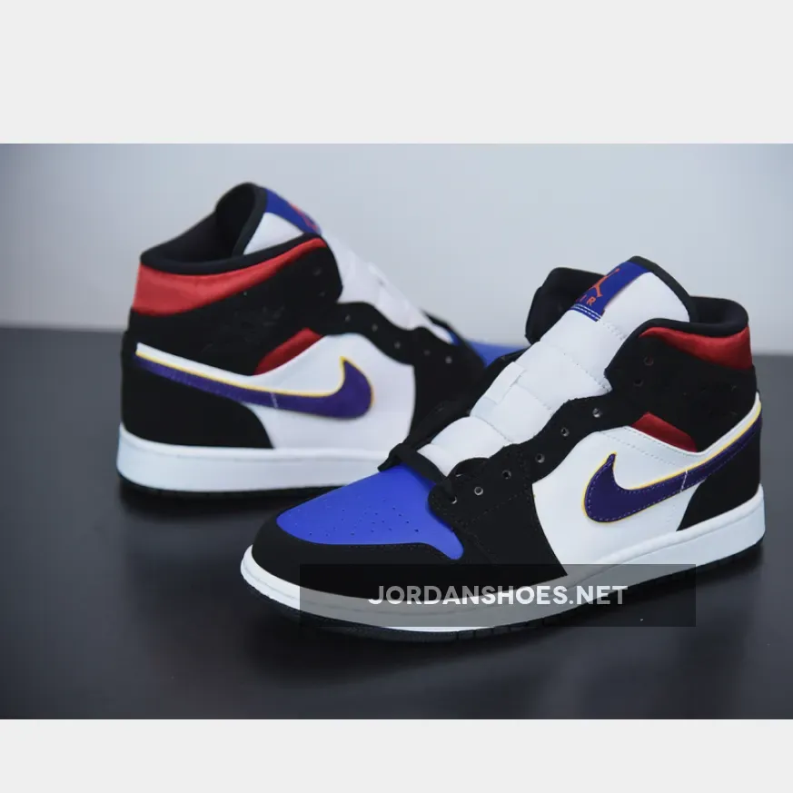 Air Jordan 1 Mid "What The" Field Purple/White-Gym Red Air Jordan 1 Mid "What The" Field Purple/White-Gym Red