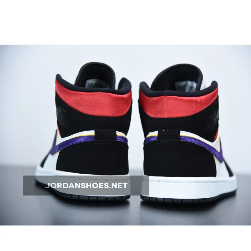 Air Jordan 1 Mid "What The" Field Purple/White-Gym Red Air Jordan 1 Mid "What The" Field Purple/White-Gym Red