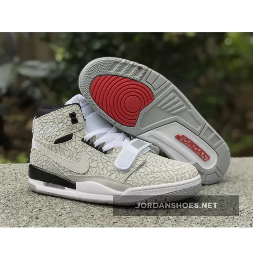 Jordan Legacy 312 'Flip' Grey Black AV3922-100 Restock