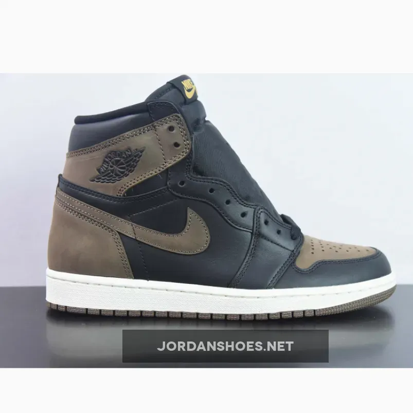 Air Jordan 1 High OG Black/Gold-Palomino Jordan 1 Low Black And Gold