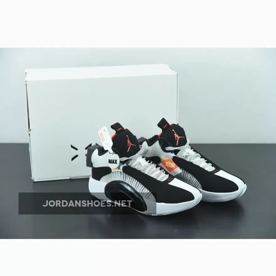 Air Jordan 35 ‘DNA’ White/Black-Fire Red / Dna White CQ4227-001