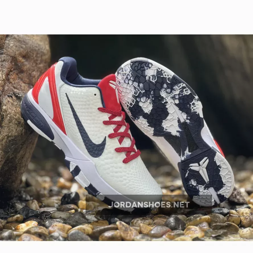 Nike Kobe 6 Protro 'Team USA' PE Home White For Sale