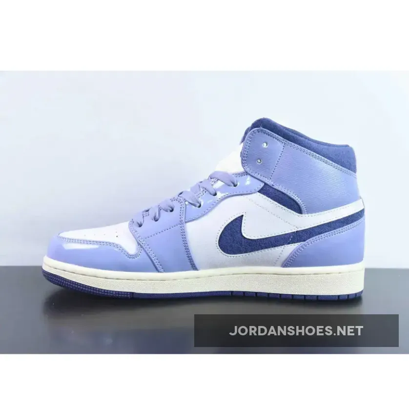 Air Jordan 1 Mid Sky J Purple/Barely Grape-Guava Ice Air Jordan 1 Mid Sky J Purple/Barely Grape-Guava Ice