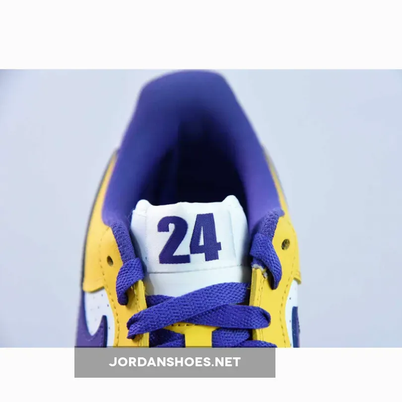 Kobe Bryant X Nike Air Force 1 Low White/Varsity Maize/Purple | KOBE FORCE Kobe Bryant X Nike Air Force 1 Low White/Varsity Maize/Purple | KOBE FORCE