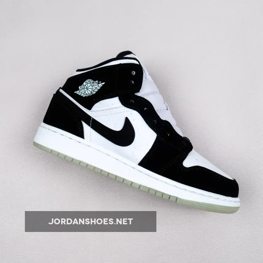 Air Jordan 1 Mid SE "Panda" | air force 1 black teal