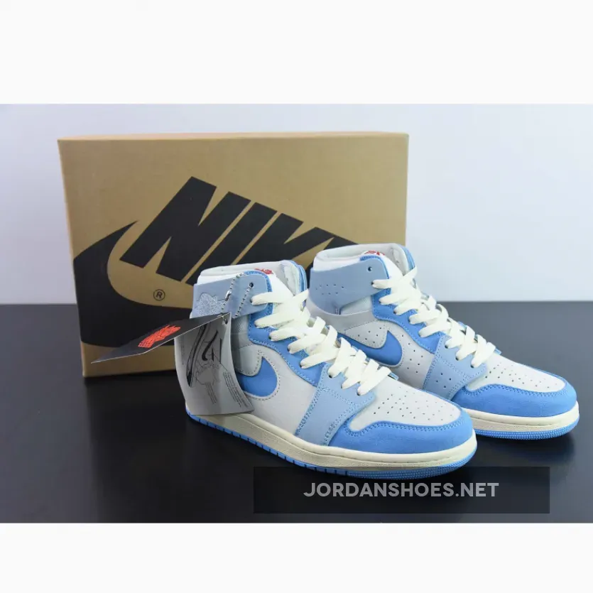 Air Jordan 1 High Zoom CMFT Phantom University Blue Jordan 1 Hi Zoom DV1305-004