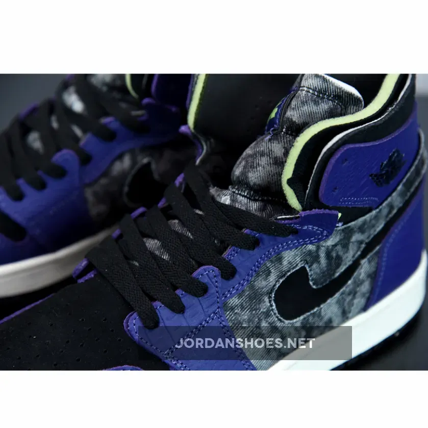 Air Jordan 1 Zoom Cmft 'Bayou Boys' AJ1 Court Purple/Black/Electric Green Air Jordan 1 Zoom Cmft 'Bayou Boys' AJ1 Court Purple/Black/Electric Green
