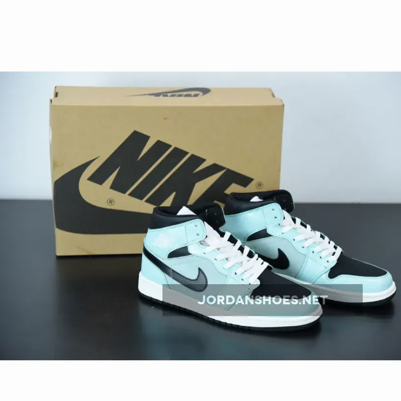 Air Jordan 1 Mid Mint Green Black / Jordan 1 Mint 1675867883