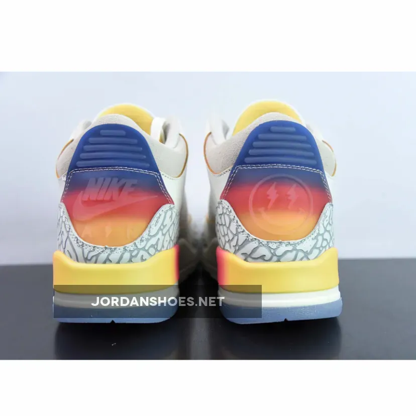 J Balvin X Air Jordan 3 Multi-Color, J Balvin 3s FN0344-901