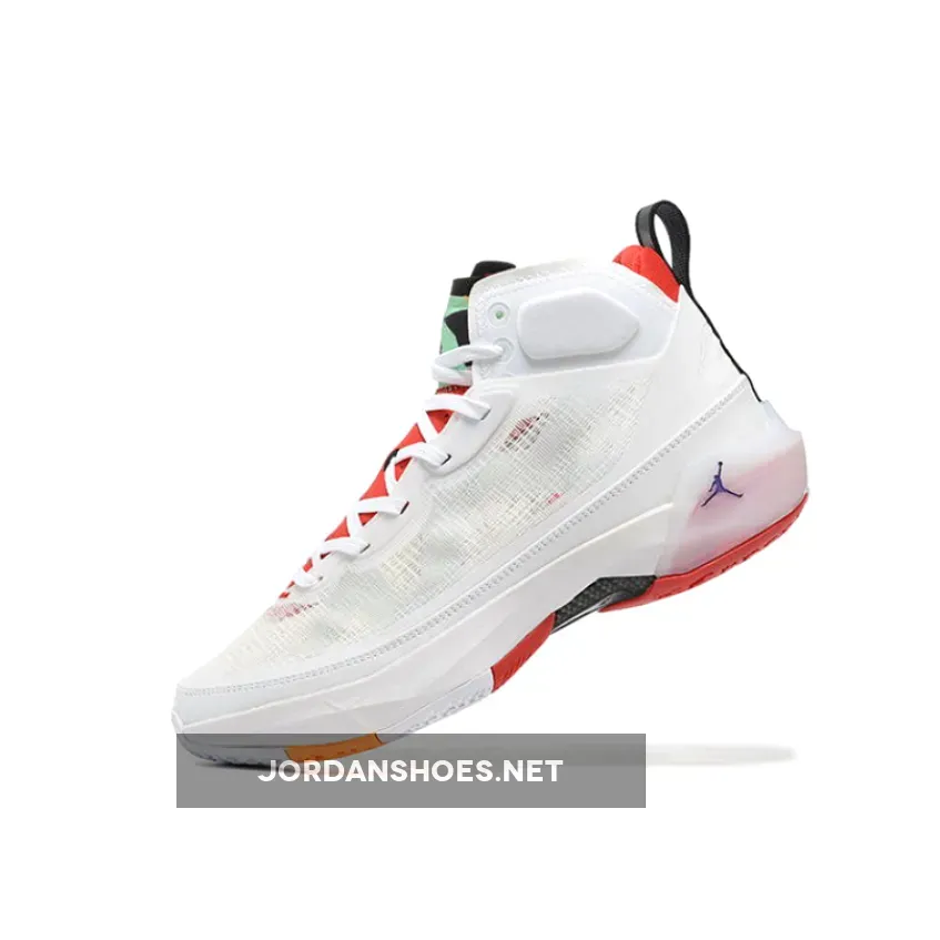 Air Jordan 37 Hare White/True Red-Light Silver-Black-Citrus #Air Jordan 37 Hare DD6958-160