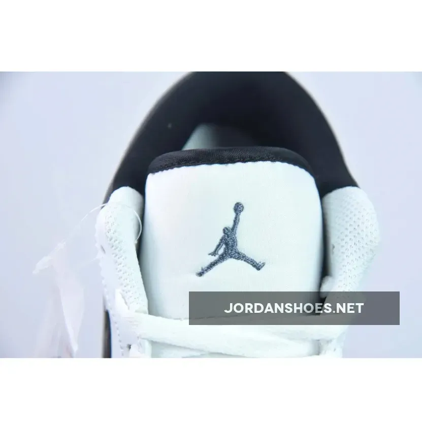 New Arrival Air Jordan 1 Low White Black #Jordan 1 Low Half Black Half White 553560-132