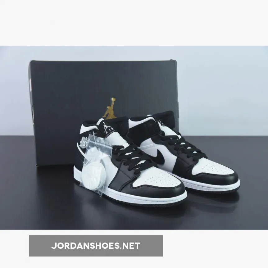 Air Jordan 1 Mid "Panda" White/Black-White DV0991-101
