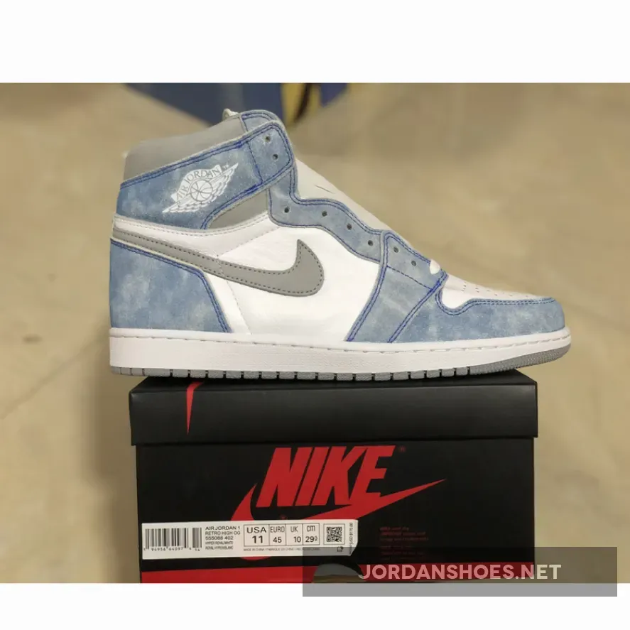 Air Jordan 1 Retro High OG Hyper Royal/Light Smoke Grey-White Air Jordan 1 Retro High OG Hyper Royal/Light Smoke Grey-White