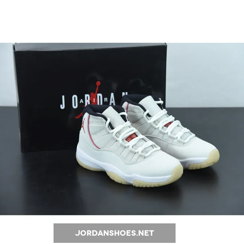 Jordan 11 Retro Platinum Tint Jordan 11 Tan 378037-016
