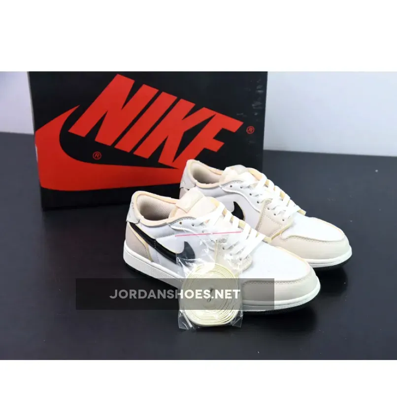 Air Jordan 1 Low OG EX White/Coconut Milk #Coconut Milk Shoes DV0982-100
