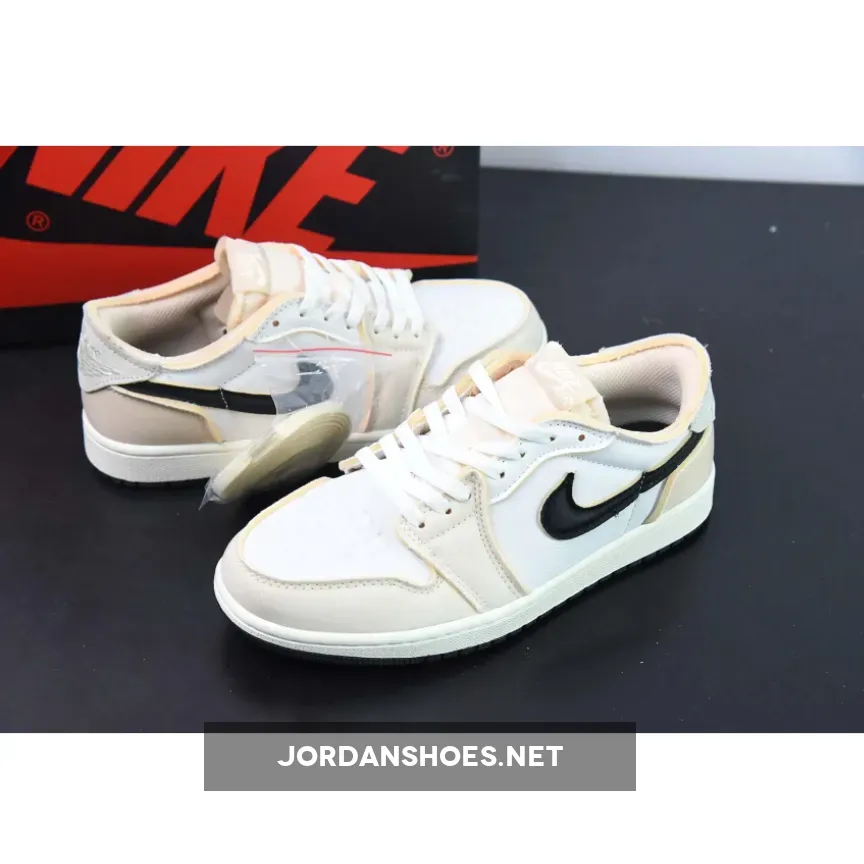 Air Jordan 1 Low OG EX White/Coconut Milk #Coconut Milk Shoes DV0982-100