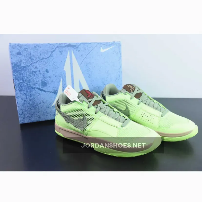 Nike Ja 1 "Zombie Halloween" Lime Blast/Oil Green-Black