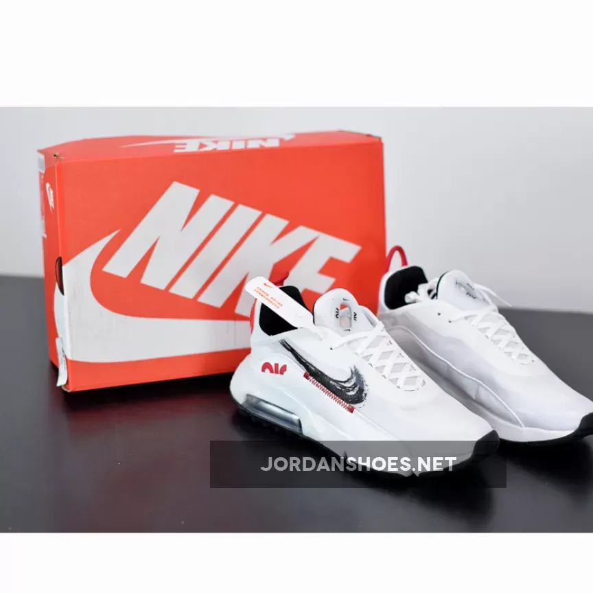 Nike Air Max 2090 Brushstroke White/University Red/Black