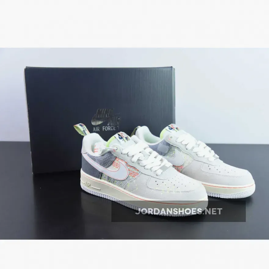 Nike Air Force 1 Low 'Sashiko' | navy grey FB1854-111