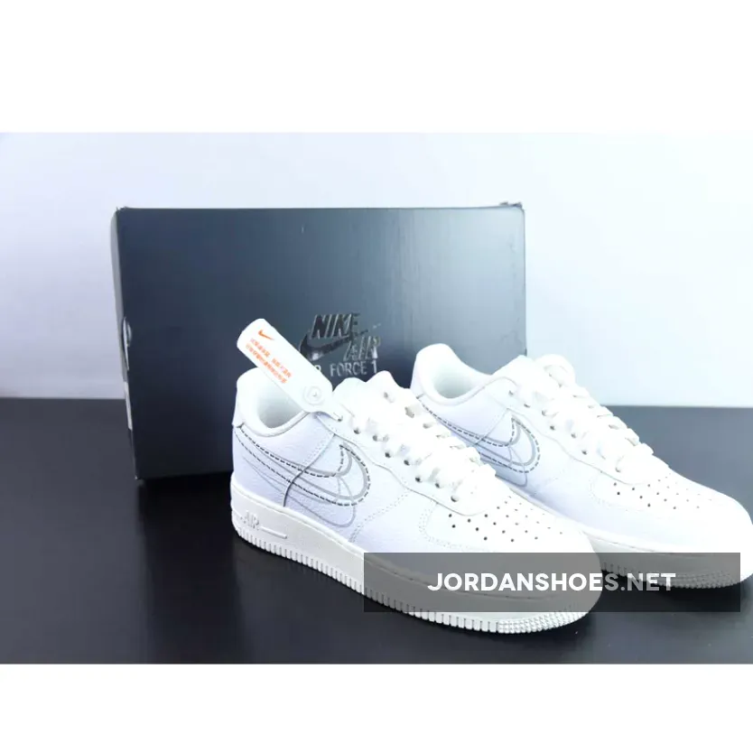 Nike Air Force 1 Low "Multi-Swoosh" White Sail FV0951-100