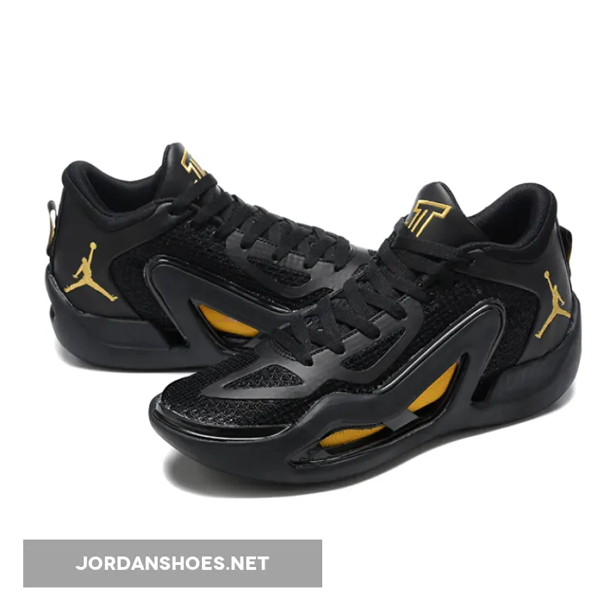 Jordan Tatum 1 Black Gold 2023 Hot, Costum Dunks