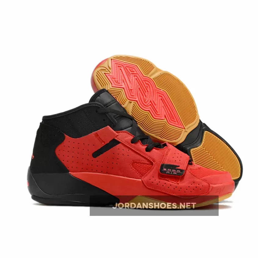 Jordan Zion 2 University Red/Black-Bright Crimson-Gum