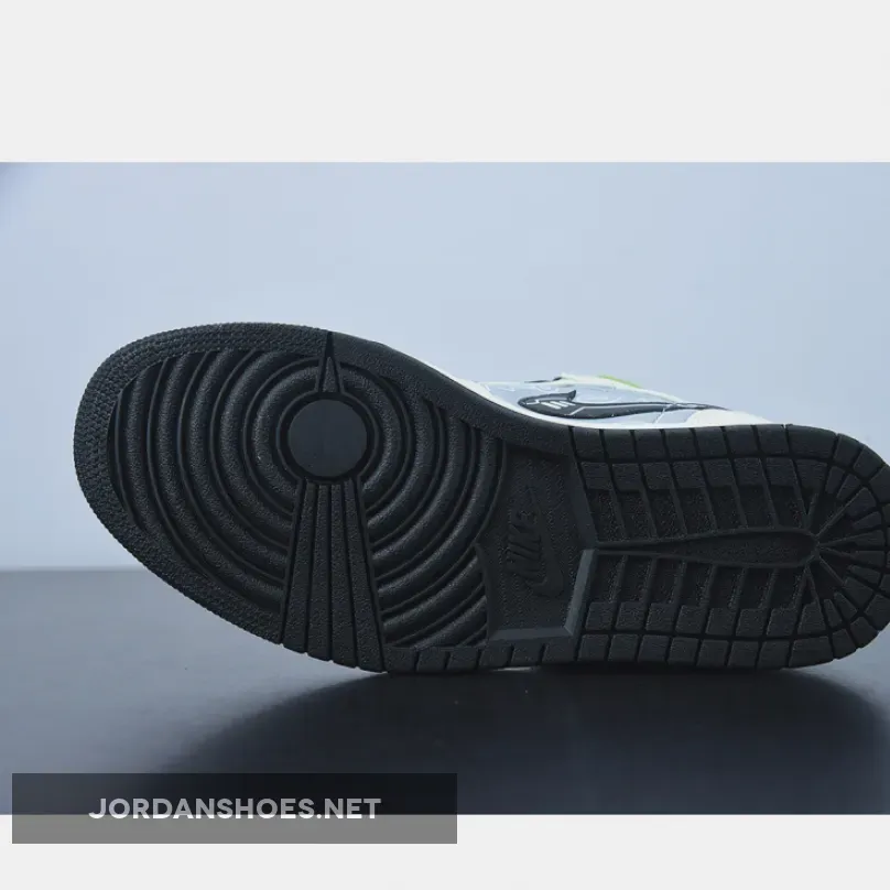 Air Jordan 1 Mid OG 'Video Game' White Grey Black / Jordan 1 Mid Black And White Grey