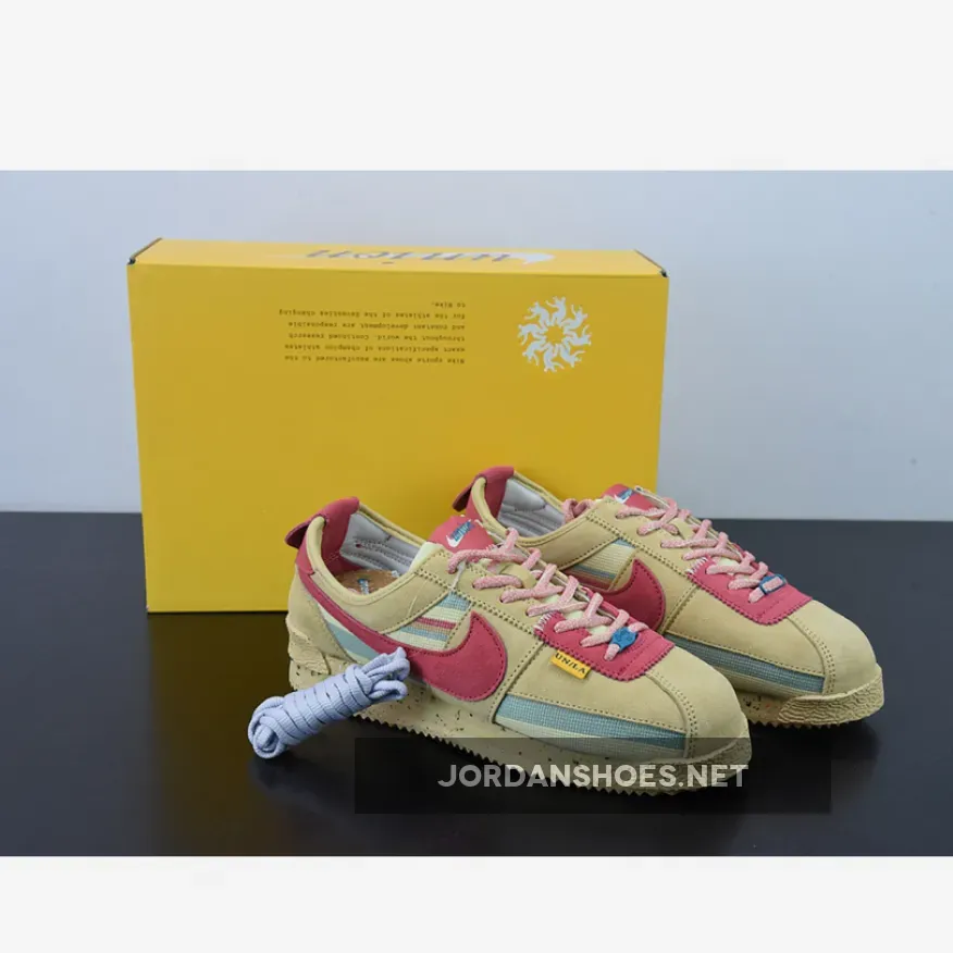 Union x Nike Cortez Beige Pink / Un La Cortez DR1413-200
