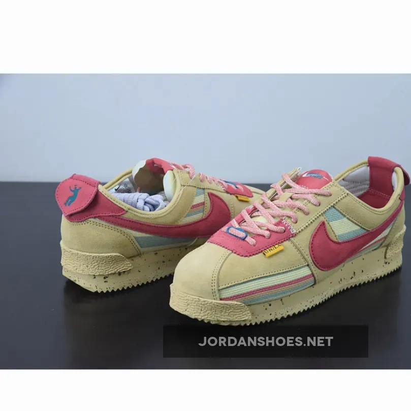 Union x Nike Cortez Beige Pink / Un La Cortez DR1413-200