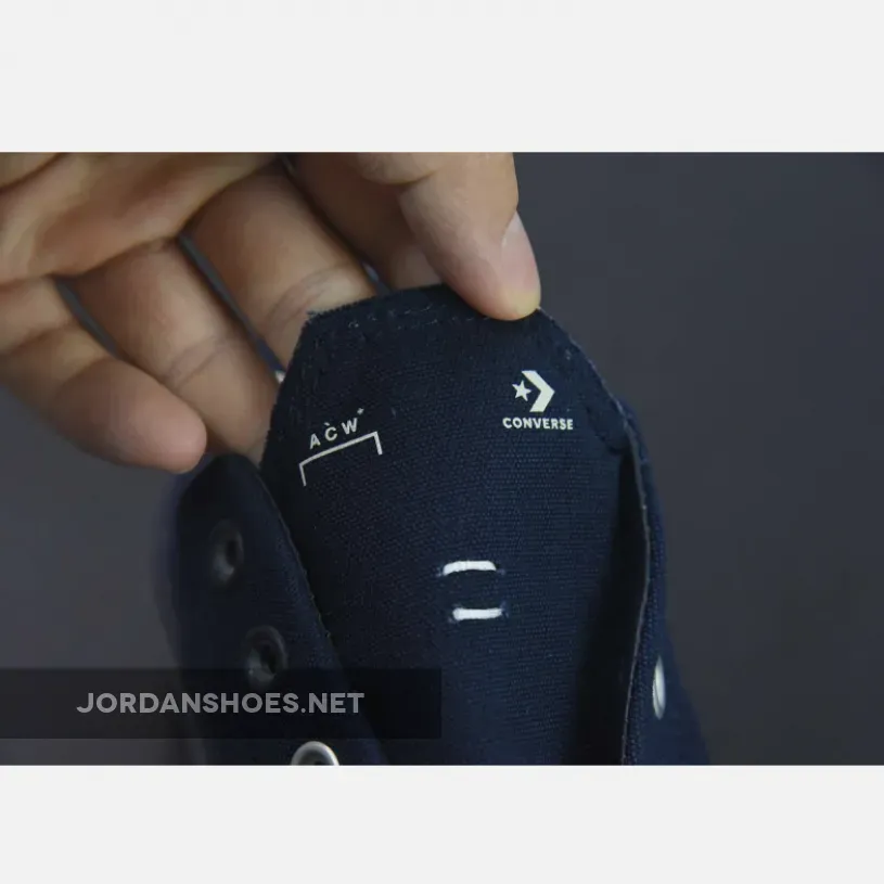 A-COLD-WALL* x Converse Chuck 70 Low Dark Sapphire A-COLD-WALL* x Converse Chuck 70 Low Dark Sapphire