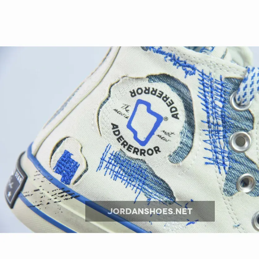 Ader Error x Converse Chuck 70 High White Blue Ader Error x Converse Chuck 70 High White Blue