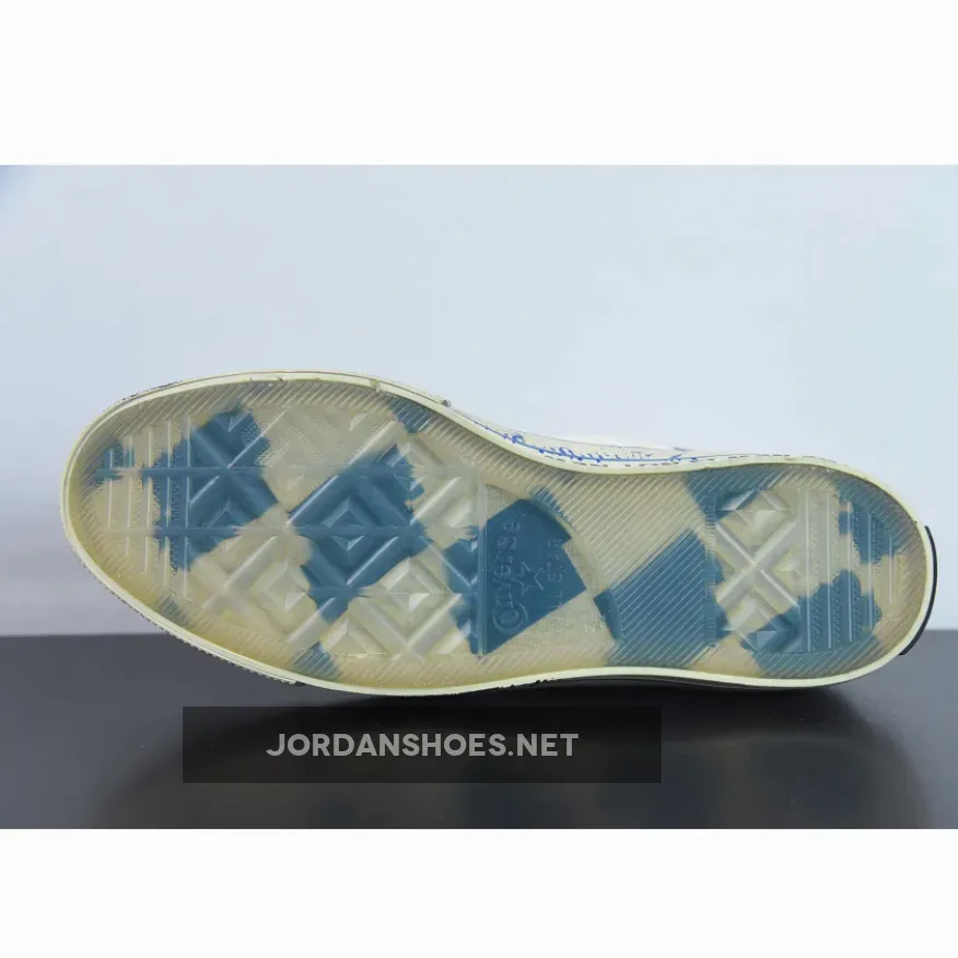 Ader Error x Converse Chuck 70 High White Blue Ader Error x Converse Chuck 70 High White Blue