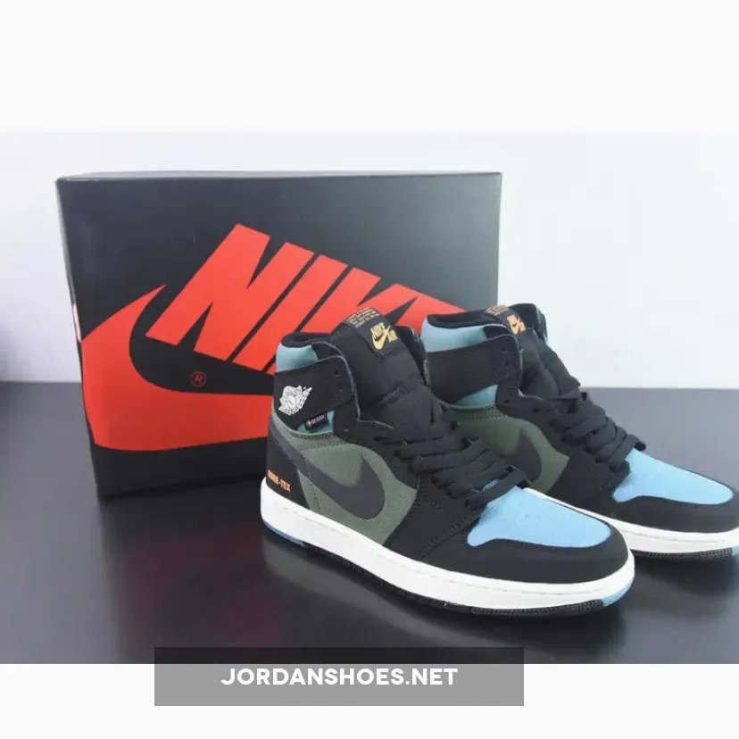 Air Jordan 1 Element GORETEX Black Bright Mandarin