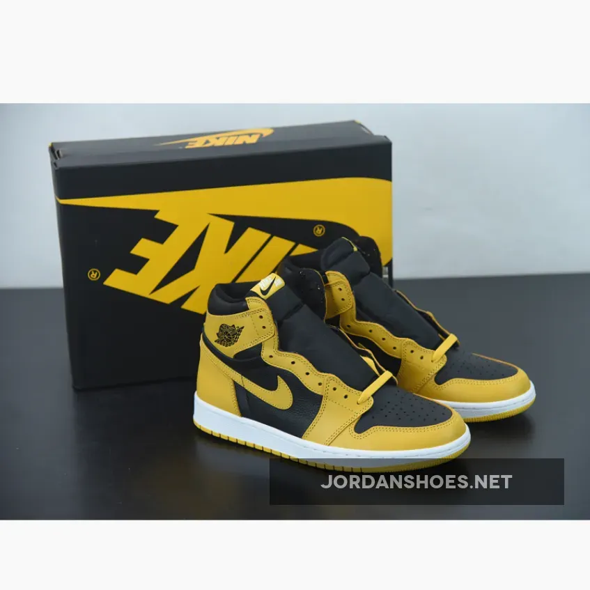 Air Jordan 1 High OG Pollen/Black-White