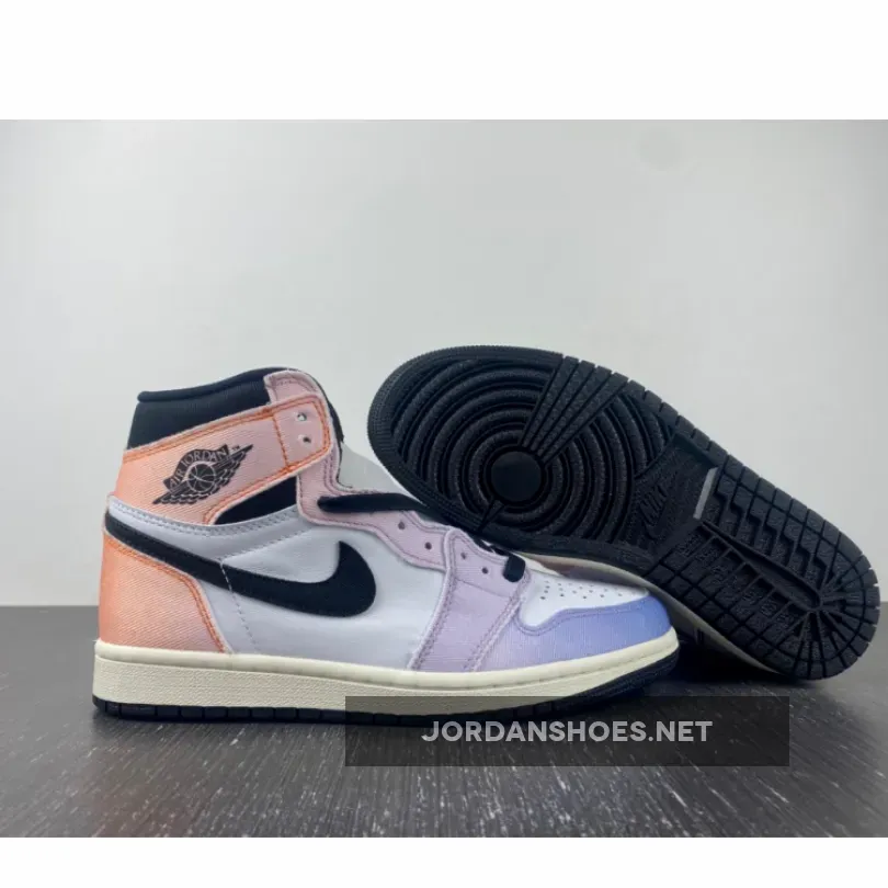 Air Jordan 1 High OG "Skyline" Vivid Orange/Black-Iced Lilac