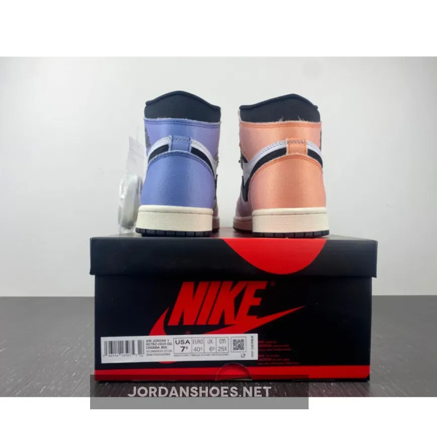 Air Jordan 1 High OG "Skyline" Vivid Orange/Black-Iced Lilac Air Jordan 1 High OG "Skyline" Vivid Orange/Black-Iced Lilac