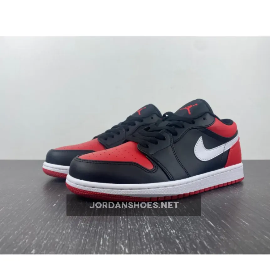 Air Jordan 1 Low Alternate Bred Toe Air Jordan 1 Low Alternate Bred Toe