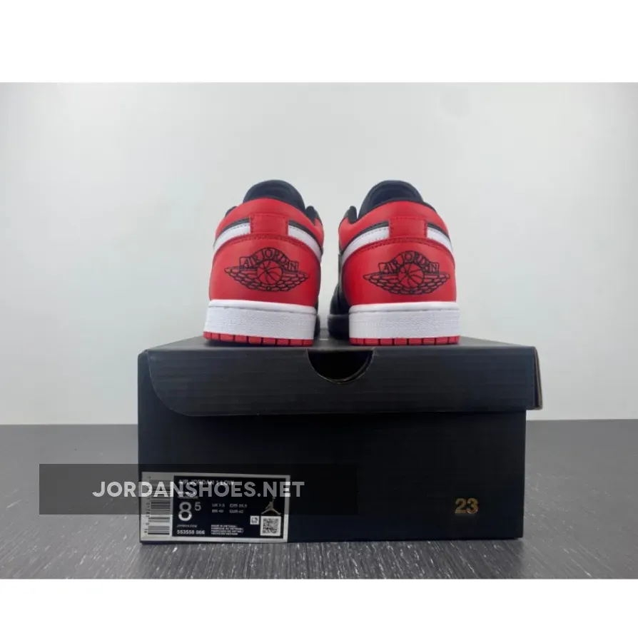 Air Jordan 1 Low Alternate Bred Toe Air Jordan 1 Low Alternate Bred Toe