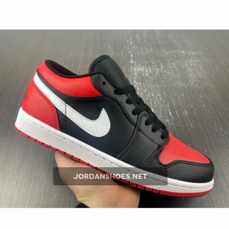 Air Jordan 1 Low Alternate Bred Toe Air Jordan 1 Low Alternate Bred Toe