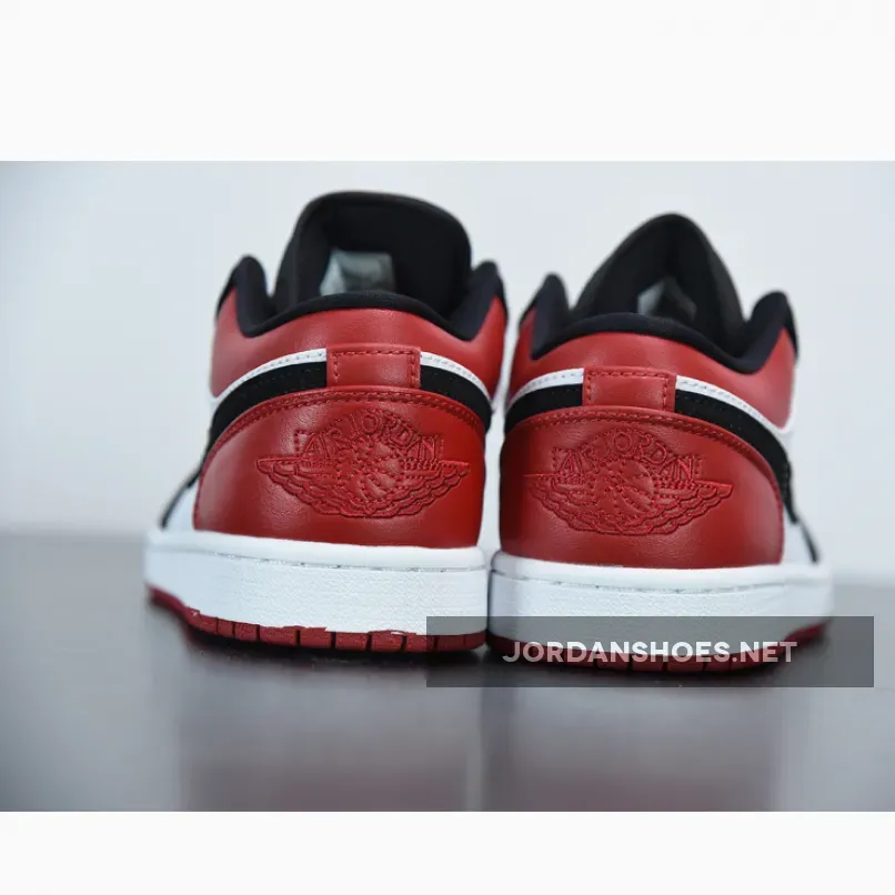 Air Jordan 1 Low ‘Black Toe’ Black Red Air Jordan 1 Low ‘Black Toe’ Black Red