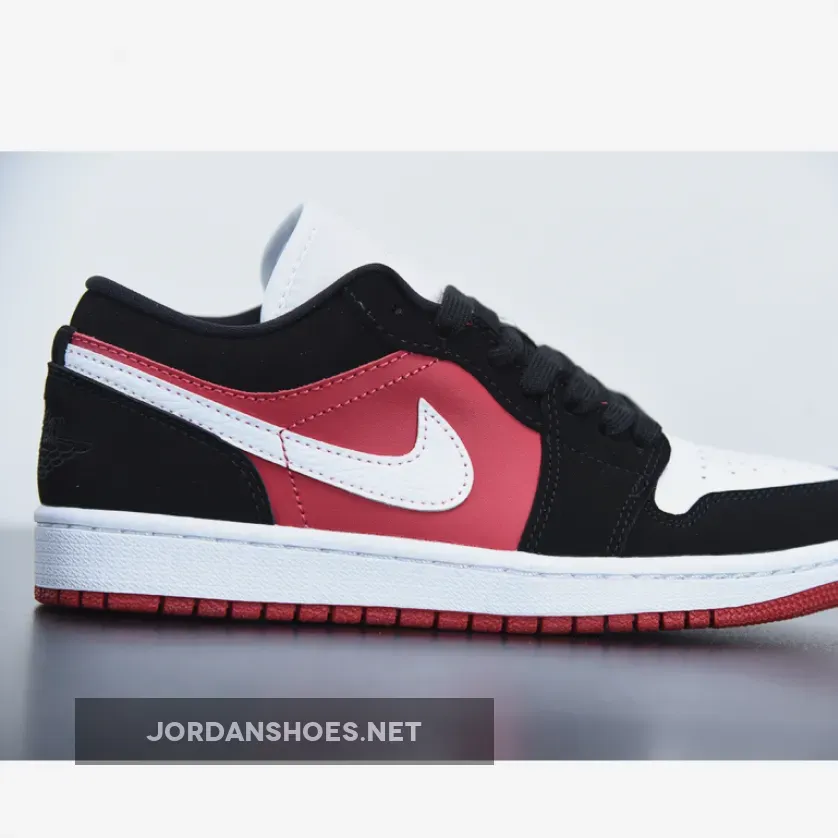 Air Jordan 1 Low ‘Chicago’ Black White Gym Red Air Jordan 1 Low ‘Chicago’ Black White Gym Red