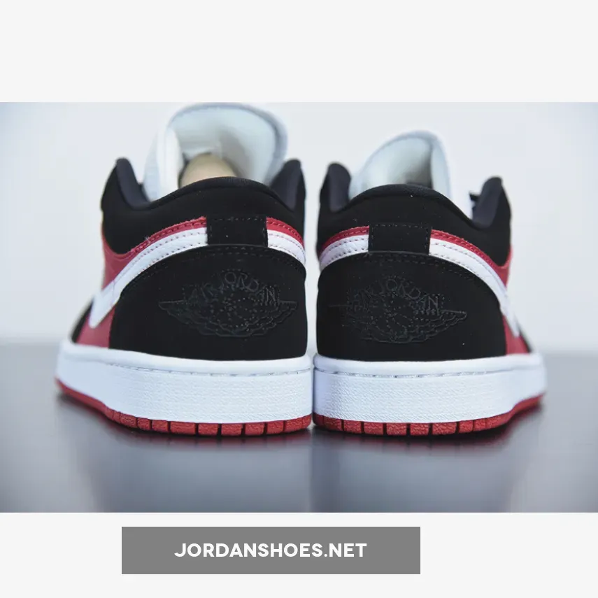 Air Jordan 1 Low ‘Chicago’ Black White Gym Red Air Jordan 1 Low ‘Chicago’ Black White Gym Red