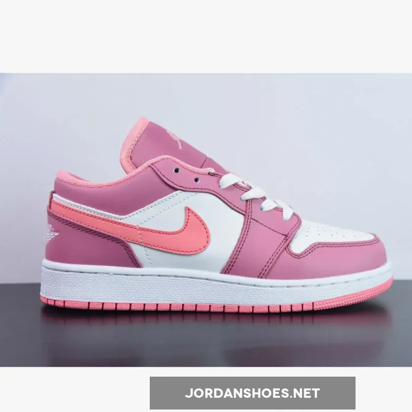 Air Jordan 1 Low Desert Berry/Coral Chalk-White Air Jordan 1 Low Desert Berry/Coral Chalk-White