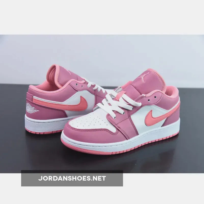 Air Jordan 1 Low Desert Berry/Coral Chalk-White Air Jordan 1 Low Desert Berry/Coral Chalk-White